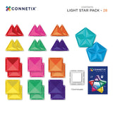 Connetix Light Star Pack Manyetik Bloklar - 28 Parça