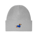 Petit Label Köpek Nakışlı Bere | Gri