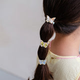Mimi & Lula Floral Butterfly Mini 6'lı Lastik Toka