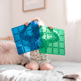 Connetix Rainbow Blue & Green Base Plate Manyetik Bloklar - 2 Parça