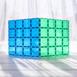 Connetix Rainbow Blue & Green Base Plate Manyetik Bloklar - 2 Parça