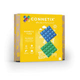Connetix Rainbow Blue & Green Base Plate Manyetik Bloklar - 2 Parça