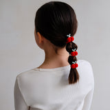 Mimi & Lula Pom Pom Cherries 4'lü Lastik Toka
