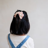 Mimi & Lula Heart Print Scalloped Scrunchie Lastik Toka