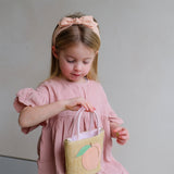 Mimi & Lula Peach Basket Çanta