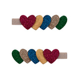 Mimi & Lula Jazzy Layered Heart 2'li Toka