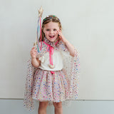 Mimi & Lula Rainbow Hearts Pelerin