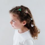 Mimi & Lula Santa & Rudolph 6'lı Lastik Toka