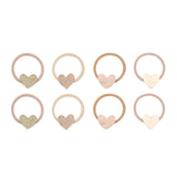 Mimi & Lula Heart Mini 6'lı Lastik Toka