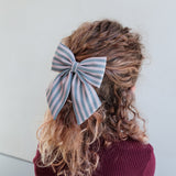 Mimi & Lula Stripe Agnes Bow 2'li Toka