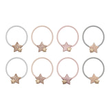 Mimi & Lula Sparkle Star 8’li Lastik Toka