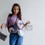 Mimi & Lula Jazzy Hearts Velvet Çanta