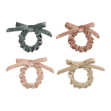 Mimi & Lula Sparkle Velvet Bow 4'lü Lastik Toka