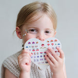 Mimi & Lula Pink Gem & Pearl Sticker Küpe