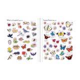 Garden Sticker & Colouring Book