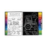 Scratch and Draw: Farm Animals