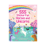 555 Sticker Fun Horses & Unicorn