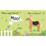 Who Said Moo?