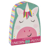 Floss & Rock Rainbow Unicorn Şekilli Yapboz 12 Parça