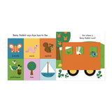 A book about Betsy Rabbit in the park