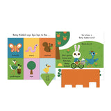 A book about Betsy Rabbit in the park