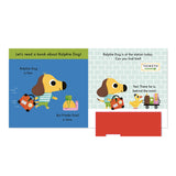 A book about Ralphie Dog at the station