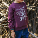 Little Yucca Grow Sweatshirt | Mürdüm