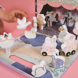 Floss & Rock Ahşap Figürlü Oyun Kutuları - Enchanted