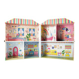 Floss & Rock Ahşap Figürlü Oyun Kutuları - Rainbow