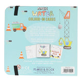 Floss & Rock Sihirli Renk Değiştiren Su Kartları - Construction
