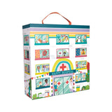 Floss & Rock Ahşap Figürlü Oyun Kutuları - Happy Hospital
