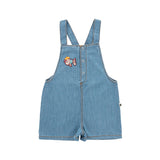Little Yucca Fishy İnce Denim Salopet