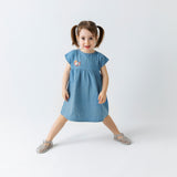 Little Yucca Marshmallow İnce Denim Elbise