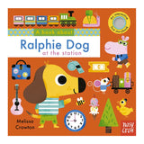 A book about Ralphie Dog at the station