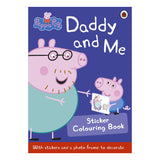 Peppa Pig: Daddy And Me Sticker Colouring Book