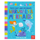Press Out and Decorate: Narwhals & Mermaids