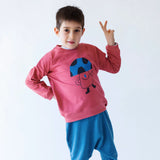 Little Yucca Grow Sweatshirt | Vişne