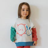 Little Yucca Grow Sweatshirt | Multi Vişne