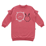 Little Yucca Circle Sweat Elbise | Vişne