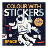 Colour With Stickers: Space