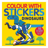 Colour With Stickers: Dinosaurs