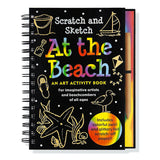 Scratch And Sketch At The Beach