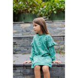 Little Yucca Circle Sweat Elbise | Yeşil