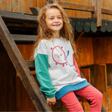Little Yucca Grow Sweatshirt | Multi Vişne