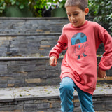 Little Yucca Grow Sweatshirt | Vişne