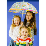 Floss & Rock Renk Değiştiren Şeffaf Şemsiye | Rainbow Fairy