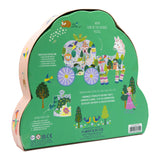 Floss & Rock 80 Parça Yapboz - Bal Kabağı Arabası Şekilli Fairy Tales