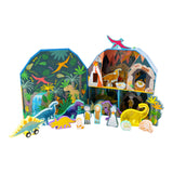Floss & Rock Ahşap Figürlü Oyun Kutuları - Dino