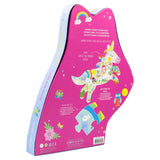 Floss & Rock 40 Parça Yapboz - Unicorn Şekilli Rainbow Unicorn