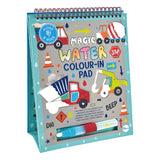 Floss & Rock Renk Değiştiren Water Magic Boyama Kitabı - Construction